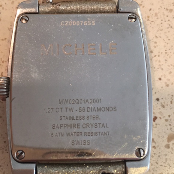 Michele Urban Glamour diamond watch. - Picture 4 of 8